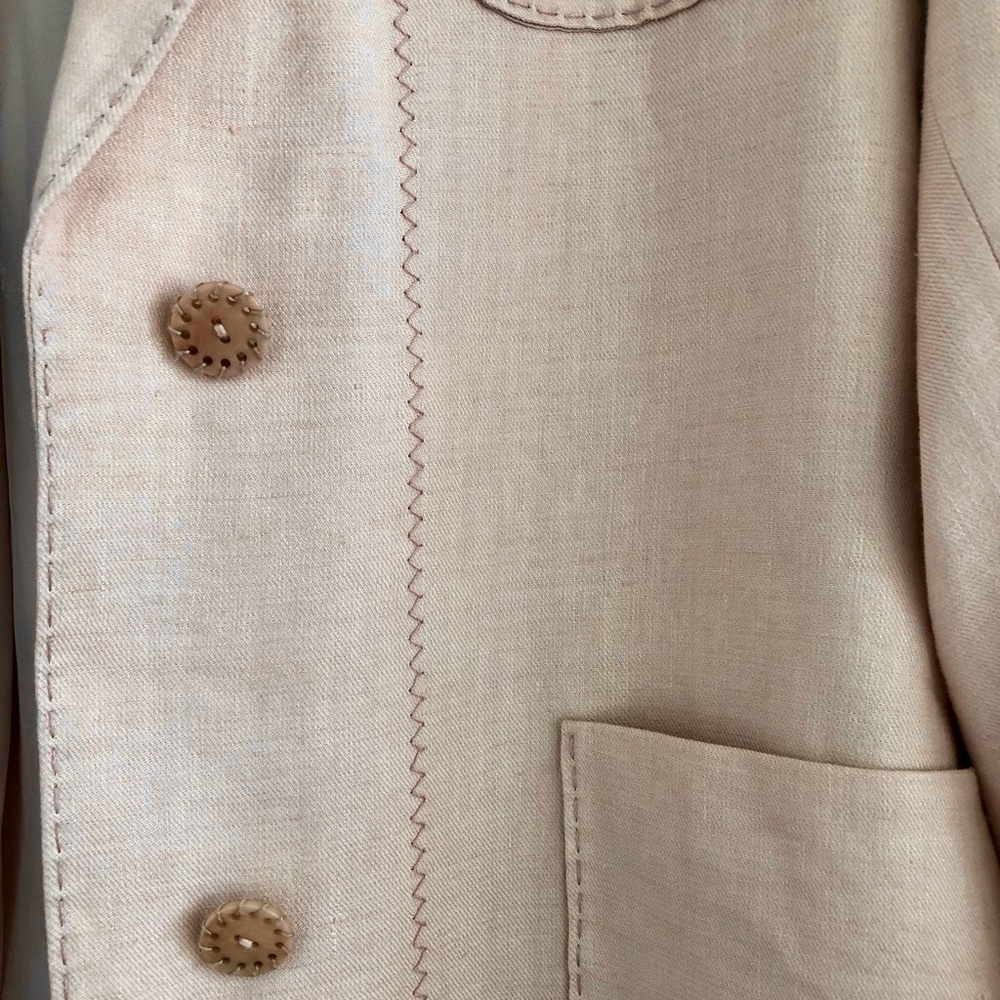 Zimmerman Pink Belted Trench Coat | Designer Size 1 - Picture 9 of 14